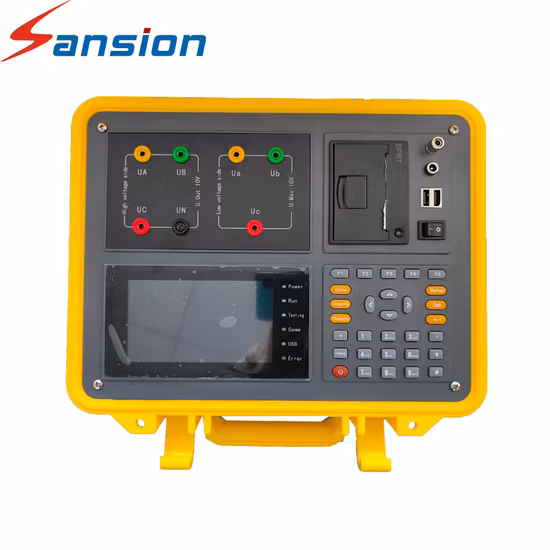 Three Phase Transformer Turns Ratio TTR Tester for Transformer Testing