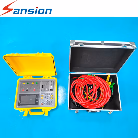 변압기 테스트를 위한 삼상 변압기 회전율 TTR 테스터